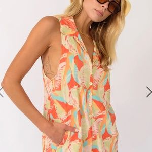 Skatie Wyatt Romper - Sunset